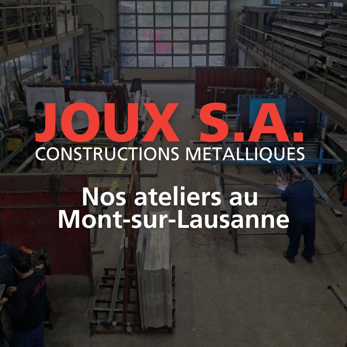 Nos ateliers au Mont-sur-Lausanne